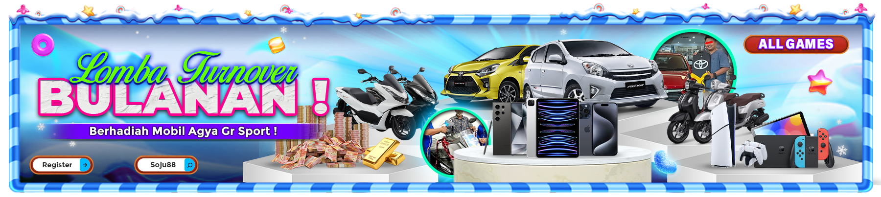 Ht66 banner platform taruhan online